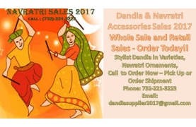 Navratri Dandia and Accessories Sales 2017 Buy Tickets Online | Bayonne , Wed , 2017-10-04 | ThisisShow